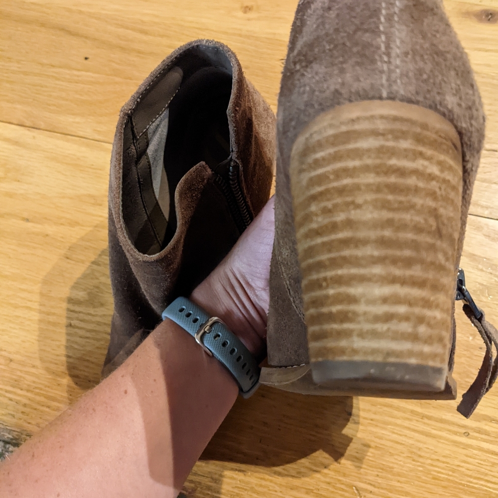 Sam Edelman Macon Suede Leather Ankle Booties Women's Size 6.5 - Picture 5 of 10